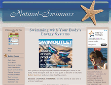 Tablet Screenshot of natural-swimmer.com